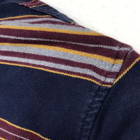 DULUTH Burlyweight Chamois Flannel Heavy Shirt Shacket Men 3XL Serape Stripe - Picture 5 of 12